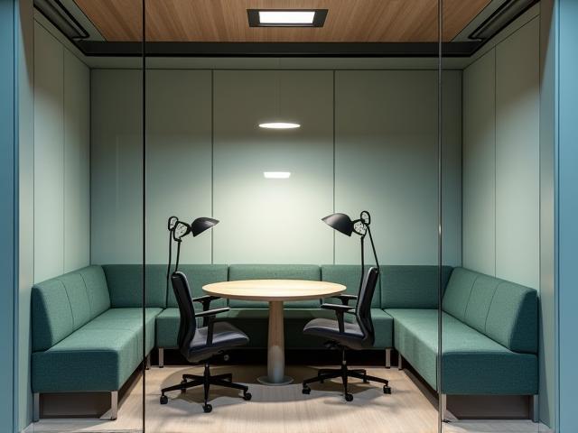 Pod Beta designed for collaboration with enhanced ventilation