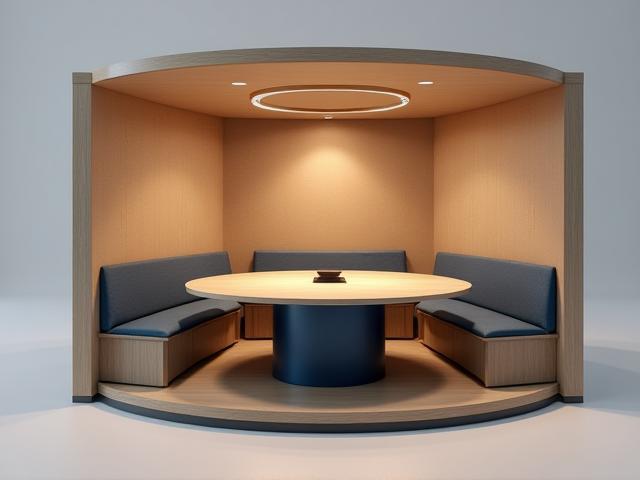 360 degree view of BoardNest pod model